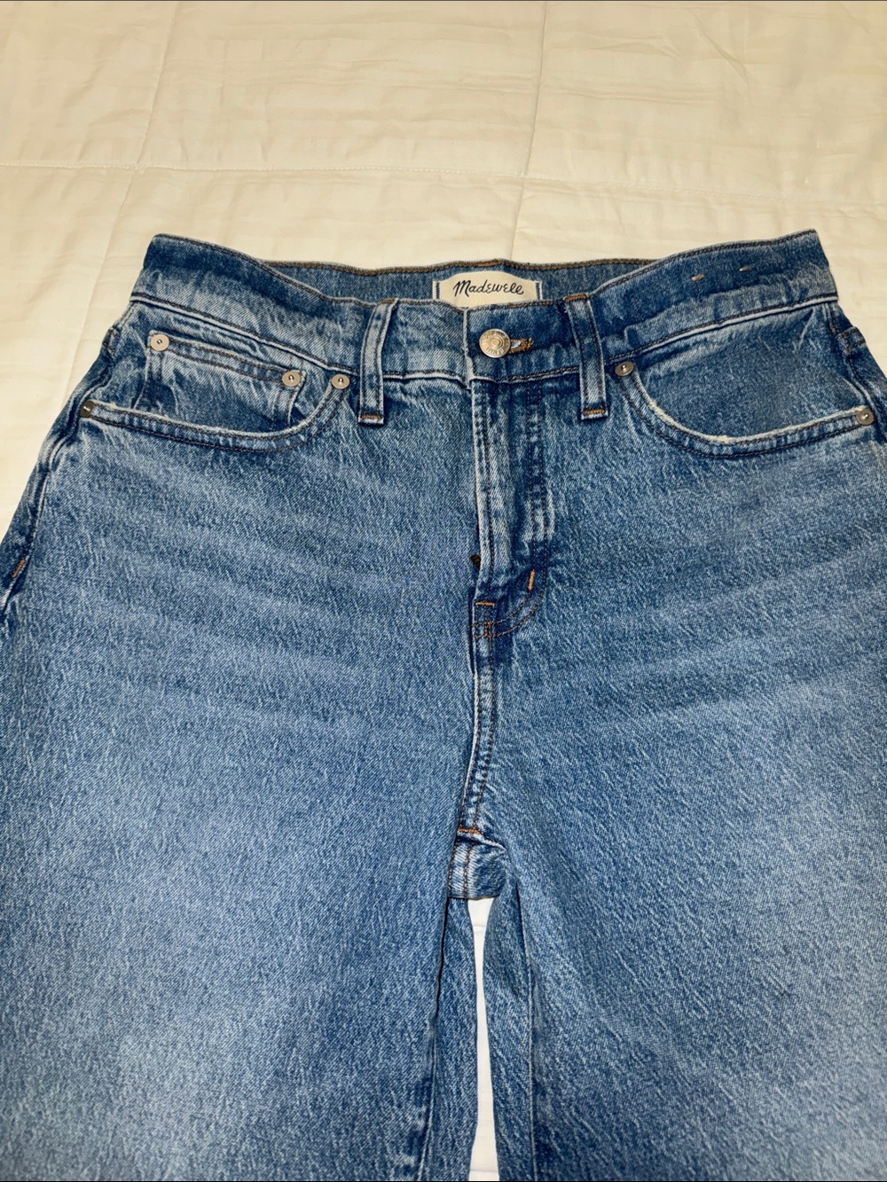 Madewell Petite The Perfect Vintage Wide leg Jean